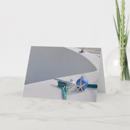 Bogen eines Bootes - Ornamente Karte (Vorderseite)