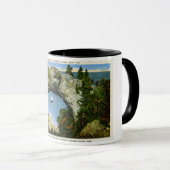 Bogen-Felsen Mackinac Insel, Michigan Tasse (VorderseiteRechts)