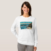 Bogen-Felsen von Maxwell-Punkt, OceansideCoast T-Shirt (Vorne ganz)