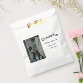 Bogen Foto Moderne, schlichte Graduierungsparty Geschenktütchen (Versiegelt)