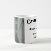 Bogen Foto Moderne, schlichte Graduierungsparty Kaffeetasse (Mittel)