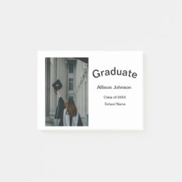 Bogen Foto Moderne, schlichte Graduierungsparty Post-it Klebezettel