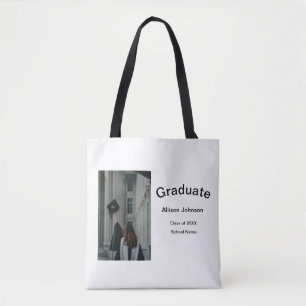 Bogen Foto Moderne, schlichte Graduierungsparty Tasche