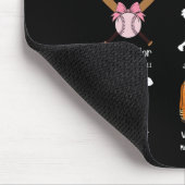 Bögen Gott sagt ich bin christlich Softll Mädchen Mousepad (Ecke)