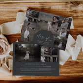 Bogen | Graue Klasse 2024 Multi-Foto-Abschluss Ankündigung