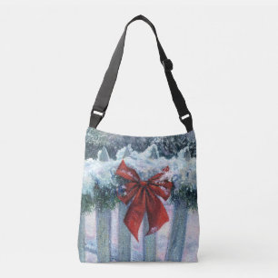 "Bogen im Schnee" Taschen-Tasche Tragetaschen Mit Langen Trägern