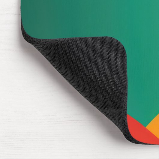 Bögen in lebhaften Farben Mousepad (Ecke)