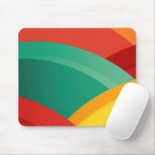 Bögen in lebhaften Farben Mousepad (Mit Mouse)