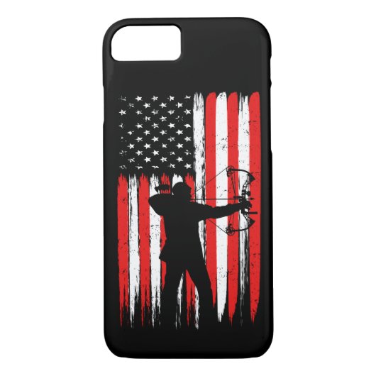 Bogen-Jagd-Telefonkasten Jäger-Geschenk Case-Mate iPhone Hülle (Rückseite)