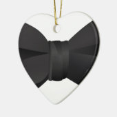 Bogen-Krawatte bowtie Keramik Ornament (Links)