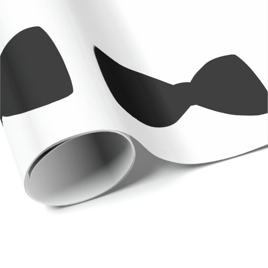 Bogen-Krawatte Geschenkpapier (Rolleneckpunkt)