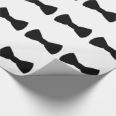 Bogen-Krawatte Geschenkpapier (Ecke)