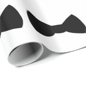 Bogen-Krawatte Geschenkpapier (Rolleneckpunkt)