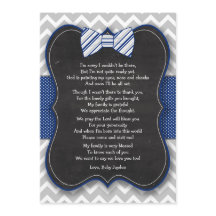 Bogen-Krawatten-Baby-Dusche danken Ihnen