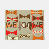 Bogen-Krawatten Fußmatte (Vorderseite)