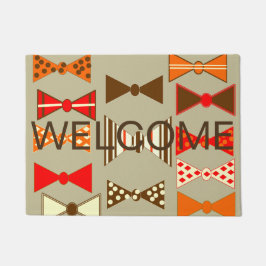 Bogen-Krawatten Fußmatte