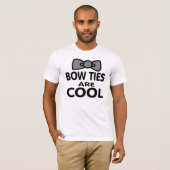 Bogen-Krawatten sind cool T-Shirt (Vorne ganz)