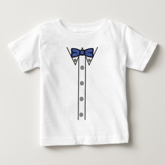 Bogen-Krawatten-T - Shirt (Vorderseite)