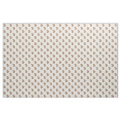 Bogen-Krawatten-und Glas-Hipster-BrownFox Stoff (Yard (91,4 cm))
