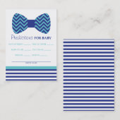 Bogen-Krawatten-Vorhersage-Karten-große Visitenkarte (Vorne/Hinten)