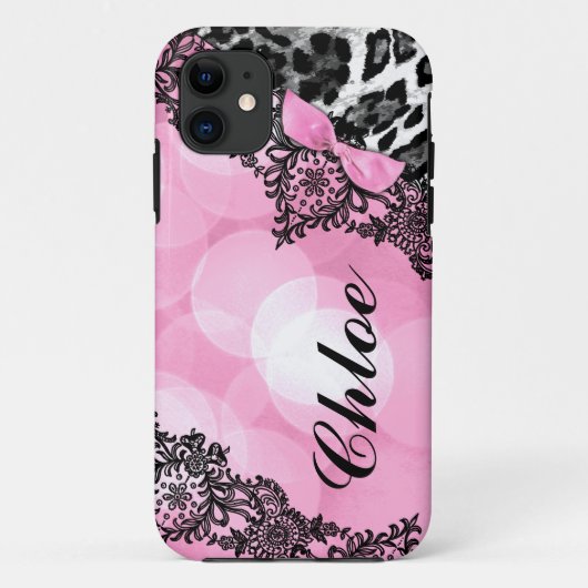 Bogen mit 311 Bubblegum rosa Case-Mate iPhone Hülle (Rückseite)