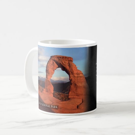 Bogen-Nationalpark-historische Tasse (Vorderseite Links)