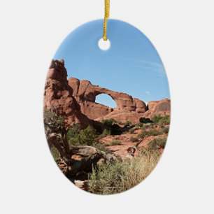 Bogen-Nationalpark, nahe Moab, Utah, USA Keramikornament