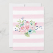 Bogen oder Pfeile für das Wasserfarbengeschlecht Einladung (Rückseite)