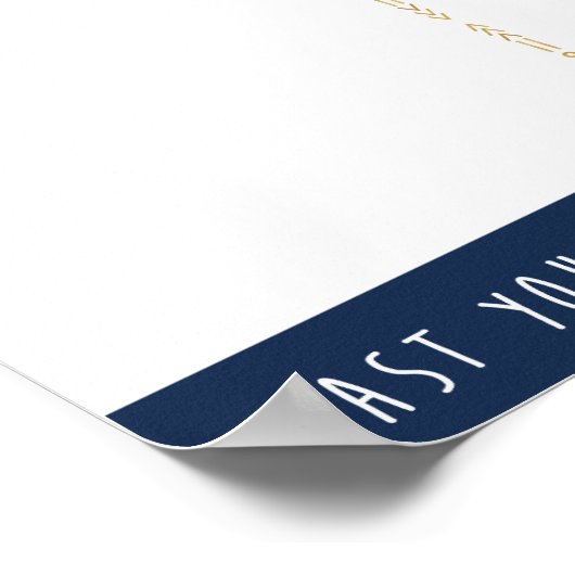 Bögen oder Pfeile stimmen über das Party der Gesch Poster (Ecke)