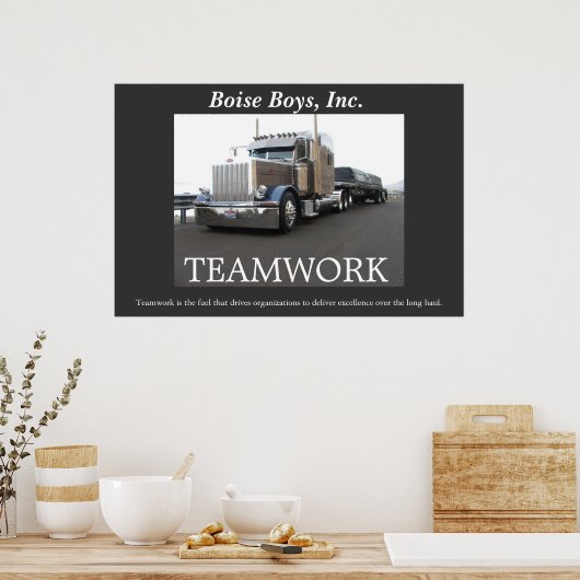 Bogen Poster (Küche)