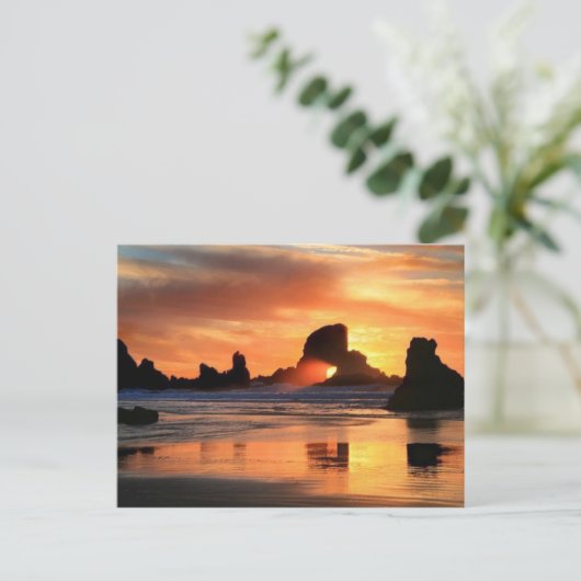 Bogen Postkarte (Stehend Vorderseite)