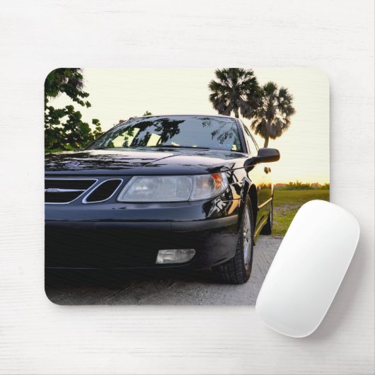 Bogen SportWagon 2005 Saabs 9-5 in Mousepad (Mit Mouse)