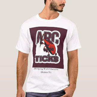 Bogen-Ticken 2004 Frühlings-Meisterschafts-T-Shirt T-Shirt