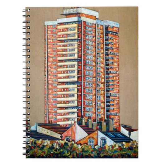 Bogen-Turm Notizblock (Vorderseite)