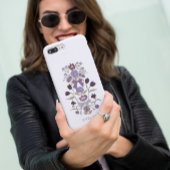 Bogen und Blüten floraler Lilac Case-Mate iPhone Hülle