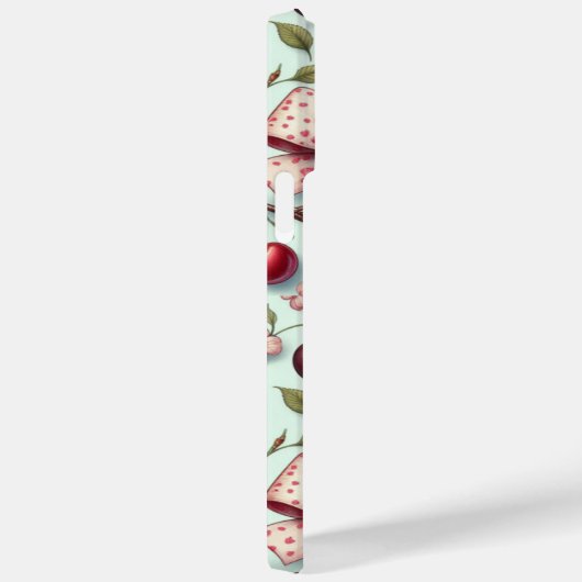 Bogen- und Kirschmuster Case-Mate iPhone Hülle (Rückseite / Rechts)