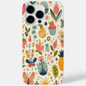 Bogen- und Kirschmuster Case-Mate iPhone Hülle (Rückseite)