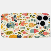 Bogen- und Kirschmuster Case-Mate iPhone Hülle (Rückseite (Horizontal))