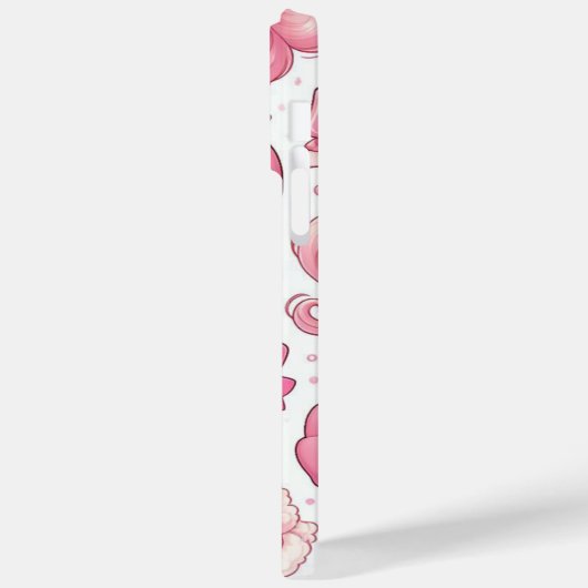 Bogen- und Kirschmuster Case-Mate iPhone Hülle (Rückseite / Links)