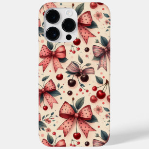 Bogen- und Kirschmuster Case-Mate iPhone 14 Pro Max Hülle
