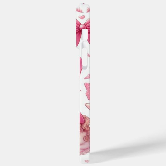 Bogen- und Kirschmuster Case-Mate iPhone Hülle (Rückseite / Links)