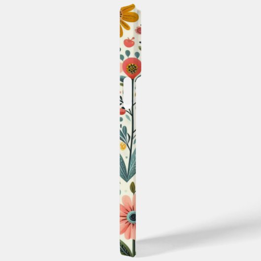 Bogen- und Kirschmuster Case-Mate iPhone Hülle (Rückseite / Rechts)