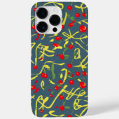 Bogen- und Kirschmuster Case-Mate iPhone Hülle (Rückseite)