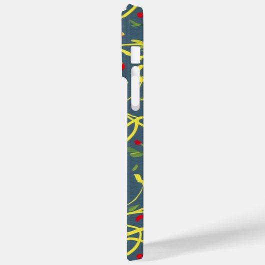 Bogen- und Kirschmuster Case-Mate iPhone Hülle (Rückseite / Links)