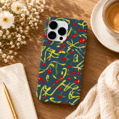Bogen- und Kirschmuster Case-Mate iPhone Hülle