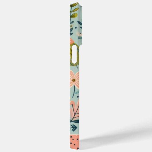 Bogen- und Kirschmuster Case-Mate iPhone Hülle (Rückseite / Rechts)