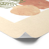 Bögen und Pflanze Poster (Ecke)