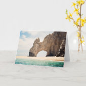 Bogen von Cabo San Lucas, Mexiko Karte (Gelbe Blume)