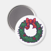 Bogen von Holly Magnet (Vorderseite/Rückseite)