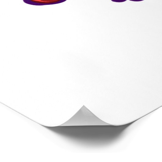 Bogen von Holly Poster (Ecke)